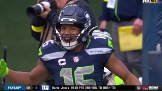 Panthers get off to a 17-0 start & Tyler Lockett INSANE toe tap TD