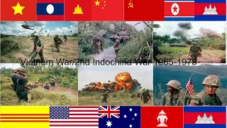 Wars to the most popular song the year they started | Vietnam/2nd Indochina War | Wooly Bully