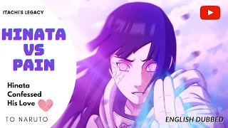 Hinata Vs Pain Full Fight English Dub || Full HD