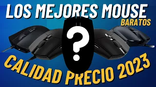 LOS MEJORES MOUSE CALIDAD/PRECIO BARATOS PARA 2024