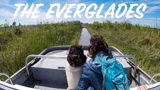 AIRBOAT ride through the Everglades! (Alligator Farm)