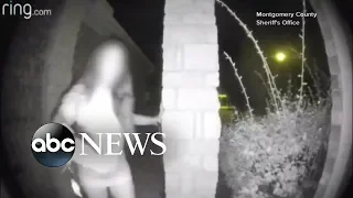 Police identify mystery woman caught on camera ringing doorbell