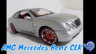 Custom made AMG Mercedes Benz CLK coupe Anson 1:18 diecast model