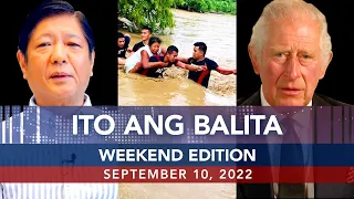 UNTV: Ito Ang Balita Weekend Edition | September 10, 2022