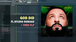 DJ Khaled - GOD DID ft. Rick Ross, Lil Wayne, Jay-Z (FL Studio Remake + Free FLP)