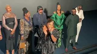 FUNKE AKINDELE SPEAKS AT THE PREMIERE OF HER MOVIE SHE MUST BE OBEYED