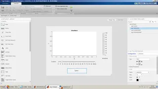 How to simulate a model through App Designer, set parameters and plot outputs in App Designer?