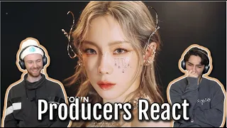 Music Producers React: TAEYEON 'INVU'