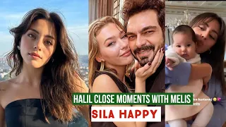 Halil.ibrahim Ceyhan Romantic Picture with Melis !Sila Turkoglu Happy