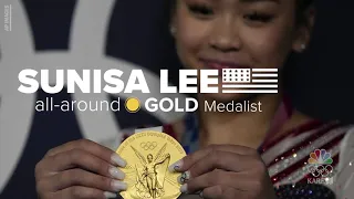 Golden moments: Suni Lee takes gold in women's gymnastics all-around competition