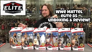 WWE Mattel Elite 85 Unboxing & Review! Undertaker, Liv,Lynch,Kross,Wyatt,Black! Rankings at the End!