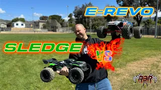 Traxxas Sledge vs Traxxas Erevo 2 0