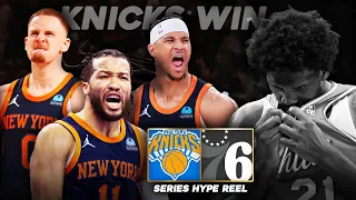 Knicks ELIMINATE 76ers (2024 Playoff Series Hype Reel)