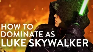 ◀HOW TO DOMINATE AS LUKE SKYWALKER - Star Wars: Battlefront 2 (Hero Guide)