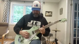 playing my Gretsch Electromatic Duo Jet, but it ain't Rockabilly!! not perfect but that's how I roll