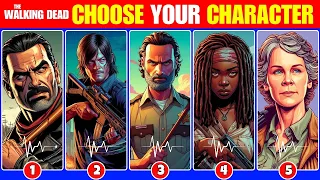 The Walking Dead Quiz 🧟| Choose Your Characters | Walking Dead Quiz and Trivia Challenge!