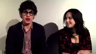 Matthew & Elizabeth from Victorious chat to Mizz Mag TV