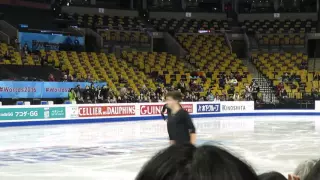 2016 Worlds Practice Run-through Yuzuru Hanyu  SP