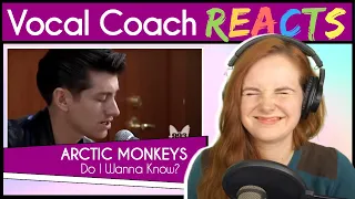 Vocal Coach reacts to Arctic Monkeys - Do I Wanna Know? (Alex Turner Live)