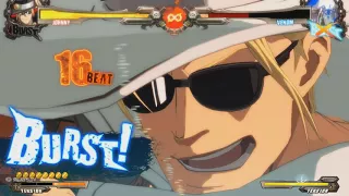 GGXRD Rev2 - Johnny combo video