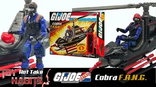 Cobra F.A.N.G. / FANG GI Joe Retro Collection Unboxing + Assembly + Enemy Pilot Figure Review