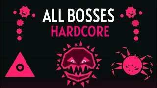 Just Shapes & Beats Todos los jefes -Hardcore- (capitulo perdido incluido)