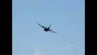 Fairchild C-123 Provider "Thunder Pig" flyby