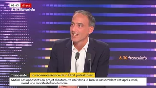 Raphaël Glucksmann sur France Info