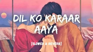 Dil Ko Karaar Aaya [ Slowed +reverb ] LoFi  Song 🥀🌹💫♥