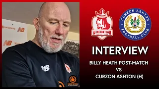 Billy Heath Post Match Interview Curzon Ashton (H)
