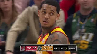 Jordan Clarkson Full Play vs Portland Trail Blazers | 02/07/20 | Smart Highlights