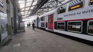 [RER C] Départ d'un UM de Z20900 et 500 en gare d'Étampes