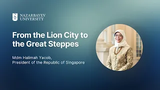 Lecture of Her Excellency Halimah Yacob, President of the Republic of Singapore at NU