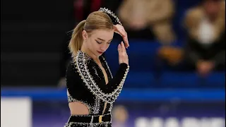 Amber Glenn 2024 ISU World Championship Montreal SP #worldfigure #usfigureskating #worldsmtl24