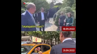 Erdoğan'ın Central Park’ta vatandaşlarla sohbet etmesinden 3 gün sonra Miçotakis ABD sokaklarında