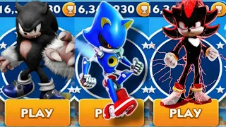 Sonic Dash - Werehog VS Metal Sonic VS Shadow _ Movie Sonic vs All Bosses Zazz Eggman