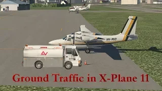 Implement Ground Traffic in X-Plane 11 (2018)