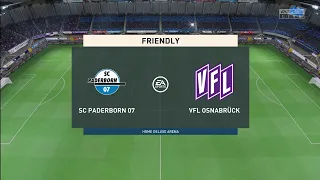 FIFA 23 | SC Paderborn 07 vs VFL Osnabrück - Club Friendly | Gameplay