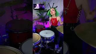 Pouya & Ghostemane - 1000 Rounds, Drum cover