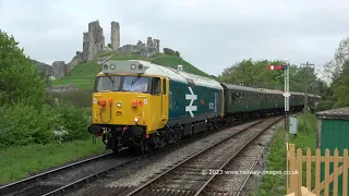 Highlights from the Swanage Diesel Gala 2023 (Saturday 13th May) including 50021 Rodney