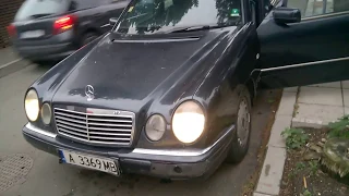 Very cheap W210 250D walkaround/tour OM605