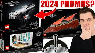 EVEN MORE LEGO STAR WARS 2024 INFO! (May 4th Promo, 25th Anniversary Set, & Piece Counts)