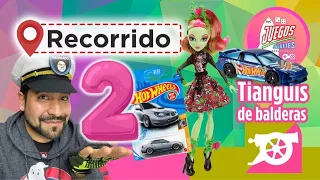 Recorrido 2 Mercado tianguis de Juguetes Metro Balderas Vintage ► Juegos Juguetes y Coleccionables