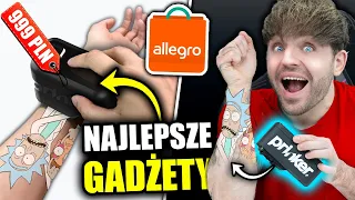 Najlepsze GADŻETY z ALLEGRO! *drukarka tatuaży*