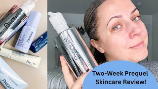 Two-Week Skincare Line Review of Prequel Skin.