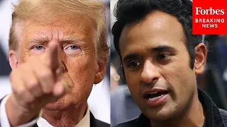 Iowa Voter Asks Vivek Ramaswamy If He'll Stay In GOP Race 'With Trump Calling For You To Drop Out'