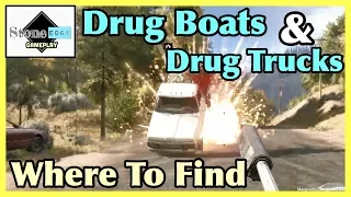 Far Cry 5 - War On Drugs: Boat & Truck Locations / Spawn Points