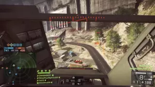 Battlefield 4 "Это, был удачный шот у меня!" Второй самолёт из ПТРК вертолёта