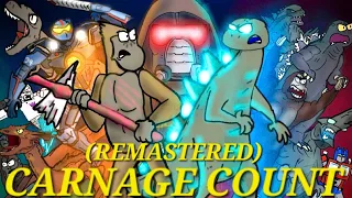 GODZILLA VS MONKEY SEASON 1 CARNAGE COUNT (REMASTERED)