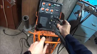 TIG горелка из MIG  горелки все просто!!! TIG torch from MIG torch it's simple !!!